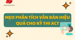 Mẹo phân tích văn bản hiệu quả cho kỳ thi ACT