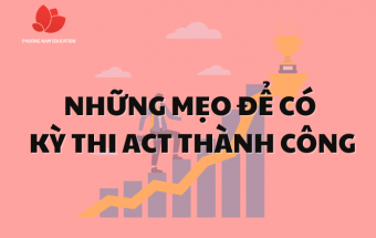 Những mẹo để có kỳ thi ACT thành công